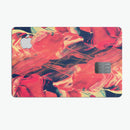 Liquid Abstract Paint Remix V92 - Premium Protective Decal Skin-Kit for the Apple Credit Card