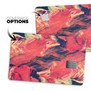 Liquid Abstract Paint Remix V92 - Premium Protective Decal Skin-Kit for the Apple Credit Card
