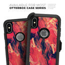Liquid Abstract Paint Remix V92 - Skin Kit for the iPhone OtterBox Cases
