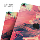Liquid Abstract Paint Remix V92 - Full Body Skin Decal for the Apple iPad Pro 12.9", 11", 10.5", 9.7", Air or Mini (All Models Available)