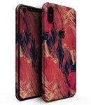 Liquid Abstract Paint Remix V92 - iPhone XS MAX, XS/X, 8/8+, 7/7+, 5/5S/SE Skin-Kit (All iPhones Available)