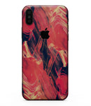 Liquid Abstract Paint Remix V92 - iPhone XS MAX, XS/X, 8/8+, 7/7+, 5/5S/SE Skin-Kit (All iPhones Available)
