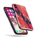Liquid Abstract Paint Remix V92 - iPhone X Swappable Hybrid Case