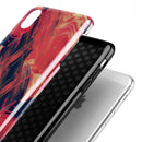 Liquid Abstract Paint Remix V92 - iPhone X Swappable Hybrid Case