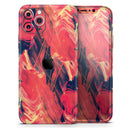 Liquid Abstract Paint Remix V92 - Vinyl Skin Wrap for iPhone 17 Pro Max, 17 Pro, 17 Air, 17, 16 & All Models — Soft Matte or Ultra Gloss