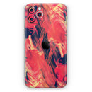 Liquid Abstract Paint Remix V92 - Vinyl Skin Wrap for iPhone 17 Pro Max, 17 Pro, 17 Air, 17, 16 & All Models — Soft Matte or Ultra Gloss