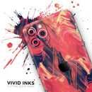 Liquid Abstract Paint Remix V92 - Vinyl Skin Wrap for iPhone 17 Pro Max, 17 Pro, 17 Air, 17, 16 & All Models — Soft Matte or Ultra Gloss