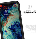 Liquid Abstract Paint Remix V93 - Skin Kit for the iPhone OtterBox Cases