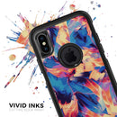 Liquid Abstract Paint Remix V94 - Skin Kit for the iPhone OtterBox Cases