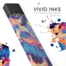 Liquid Abstract Paint Remix V94 - Premium Decal Protective Skin-Wrap Sticker compatible with the Juul Labs vaping device