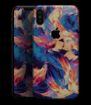 Liquid Abstract Paint Remix V94 - iPhone XS MAX, XS/X, 8/8+, 7/7+, 5/5S/SE Skin-Kit (All iPhones Available)
