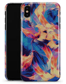 Liquid Abstract Paint Remix V94 - iPhone X Clipit Case
