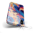 Liquid Abstract Paint Remix V94 - iPhone X Swappable Hybrid Case