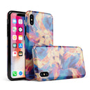 Liquid Abstract Paint Remix V94 - iPhone X Swappable Hybrid Case