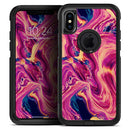 Liquid Abstract Paint Remix V95 - Skin Kit for the iPhone OtterBox Cases