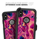 Liquid Abstract Paint Remix V95 - Skin Kit for the iPhone OtterBox Cases