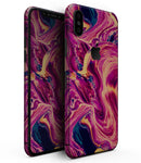 Liquid Abstract Paint Remix V95 - iPhone XS MAX, XS/X, 8/8+, 7/7+, 5/5S/SE Skin-Kit (All iPhones Available)