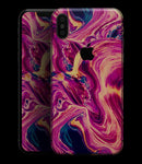 Liquid Abstract Paint Remix V95 - iPhone XS MAX, XS/X, 8/8+, 7/7+, 5/5S/SE Skin-Kit (All iPhones Available)