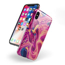 Liquid Abstract Paint Remix V95 - iPhone X Swappable Hybrid Case