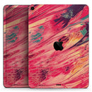 Liquid Abstract Paint Remix V96 - Full Body Skin Decal for the Apple iPad Pro 12.9", 11", 10.5", 9.7", Air or Mini (All Models Available)