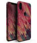 Liquid Abstract Paint Remix V96 - iPhone XS MAX, XS/X, 8/8+, 7/7+, 5/5S/SE Skin-Kit (All iPhones Available)