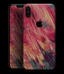 Liquid Abstract Paint Remix V96 - iPhone XS MAX, XS/X, 8/8+, 7/7+, 5/5S/SE Skin-Kit (All iPhones Available)
