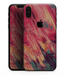 Liquid Abstract Paint Remix V96 - iPhone XS MAX, XS/X, 8/8+, 7/7+, 5/5S/SE Skin-Kit (All iPhones Available)