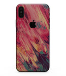Liquid Abstract Paint Remix V96 - iPhone XS MAX, XS/X, 8/8+, 7/7+, 5/5S/SE Skin-Kit (All iPhones Available)