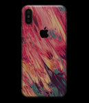 Liquid Abstract Paint Remix V96 - iPhone XS MAX, XS/X, 8/8+, 7/7+, 5/5S/SE Skin-Kit (All iPhones Available)