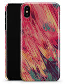 Liquid Abstract Paint Remix V96 - iPhone X Clipit Case