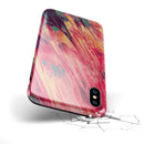 Liquid Abstract Paint Remix V96 - iPhone X Swappable Hybrid Case