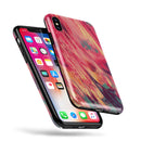 Liquid Abstract Paint Remix V96 - iPhone X Swappable Hybrid Case
