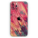 Liquid Abstract Paint Remix V96 - Vinyl Skin Wrap for iPhone 17 Pro Max, 17 Pro, 17 Air, 17, 16 & All Models — Soft Matte or Ultra Gloss