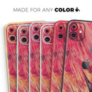 Liquid Abstract Paint Remix V96 - Vinyl Skin Wrap for iPhone 17 Pro Max, 17 Pro, 17 Air, 17, 16 & All Models — Soft Matte or Ultra Gloss