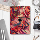 Liquid Abstract Paint Remix V9 - Full Body Skin Decal for the Apple iPad Pro 12.9", 11", 10.5", 9.7", Air or Mini (All Models Available)