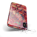 Liquid Abstract Paint Remix V9 - iPhone X Swappable Hybrid Case