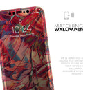 Liquid Abstract Paint Remix V9  - Protective Skin Wrap & Decal – Compatible with iPhone SE to iPhone 17 Pro Max (All Models)