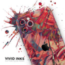 Liquid Abstract Paint Remix V9  - Protective Skin Wrap & Decal – Compatible with iPhone SE to iPhone 17 Pro Max (All Models)