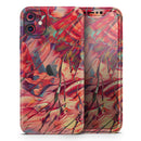 Liquid Abstract Paint Remix V9  - Protective Skin Wrap & Decal – Compatible with iPhone SE to iPhone 17 Pro Max (All Models)