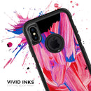 Liquid Abstract Paint V10 - Skin Kit for the iPhone OtterBox Cases