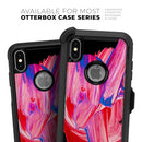 Liquid Abstract Paint V10 - Skin Kit for the iPhone OtterBox Cases