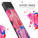 Liquid Abstract Paint V10 - Premium Decal Protective Skin-Wrap Sticker compatible with the Juul Labs vaping device