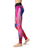 Liquid Abstract Paint V10 - All Over Print Womens Leggings / Yoga or Workout Pants