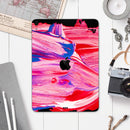 Liquid Abstract Paint V10 - Full Body Skin Decal for the Apple iPad Pro 12.9", 11", 10.5", 9.7", Air or Mini (All Models Available)