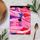 Liquid Abstract Paint V10 - Full Body Skin Decal for the Apple iPad Pro 12.9", 11", 10.5", 9.7", Air or Mini (All Models Available)