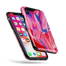 Liquid Abstract Paint V10 - iPhone X Swappable Hybrid Case