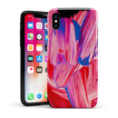 Liquid Abstract Paint V10 - iPhone X Swappable Hybrid Case