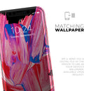 Liquid Abstract Paint V10  - Protective Skin Wrap & Decal – Compatible with iPhone SE to iPhone 17 Pro Max (All Models)