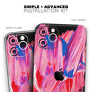 Liquid Abstract Paint V10  - Protective Skin Wrap & Decal – Compatible with iPhone SE to iPhone 17 Pro Max (All Models)