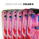 Liquid Abstract Paint V10  - Protective Skin Wrap & Decal – Compatible with iPhone SE to iPhone 17 Pro Max (All Models)